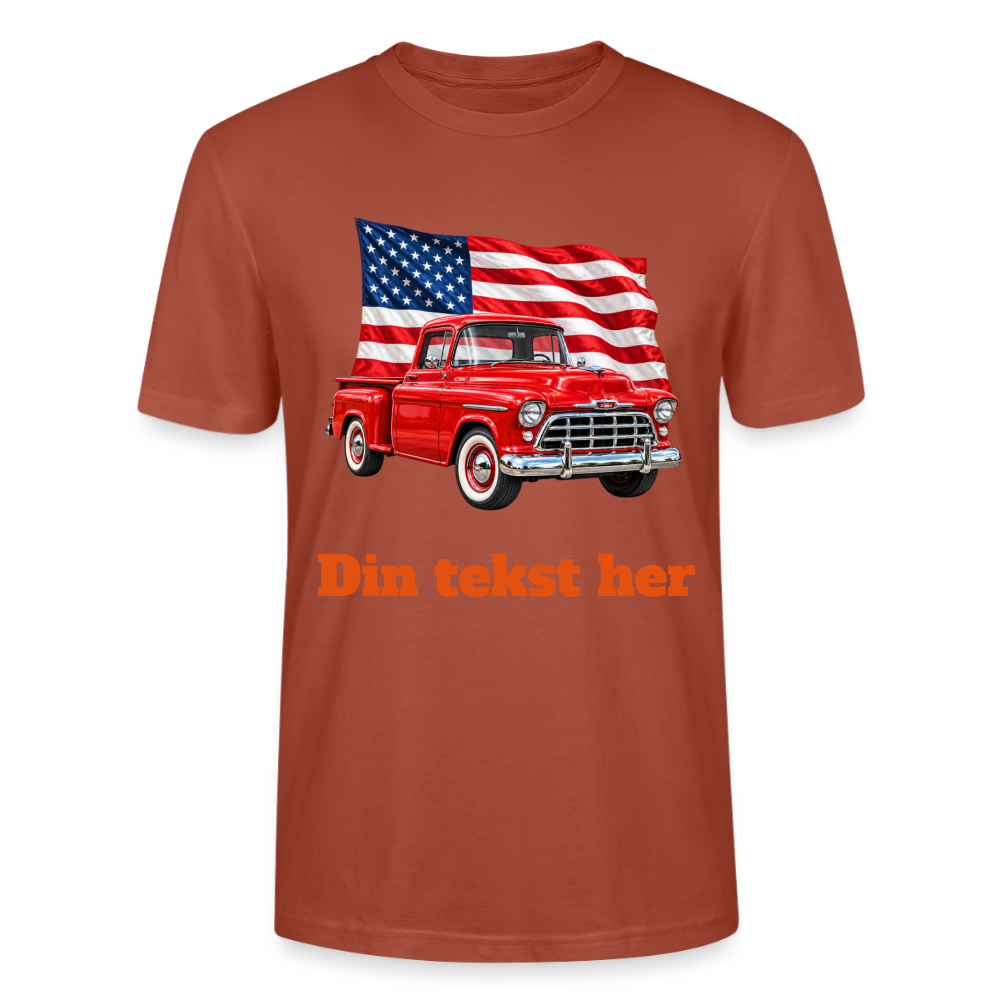 CityShirts - T-shirt - US Car - terrakotta