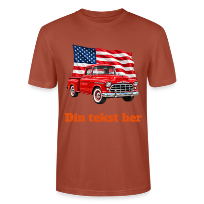 CityShirts - T-shirt - US Car - terrakotta