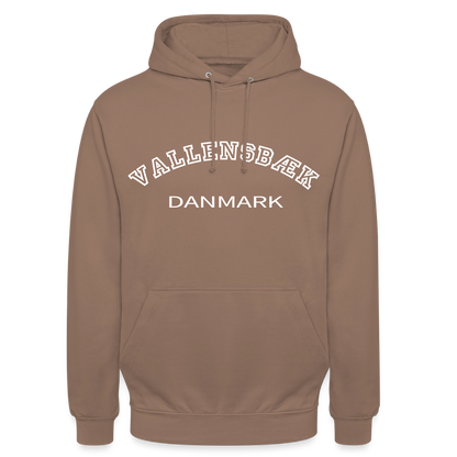 CityShirt - Hoodie - Vallensbæk - mokka