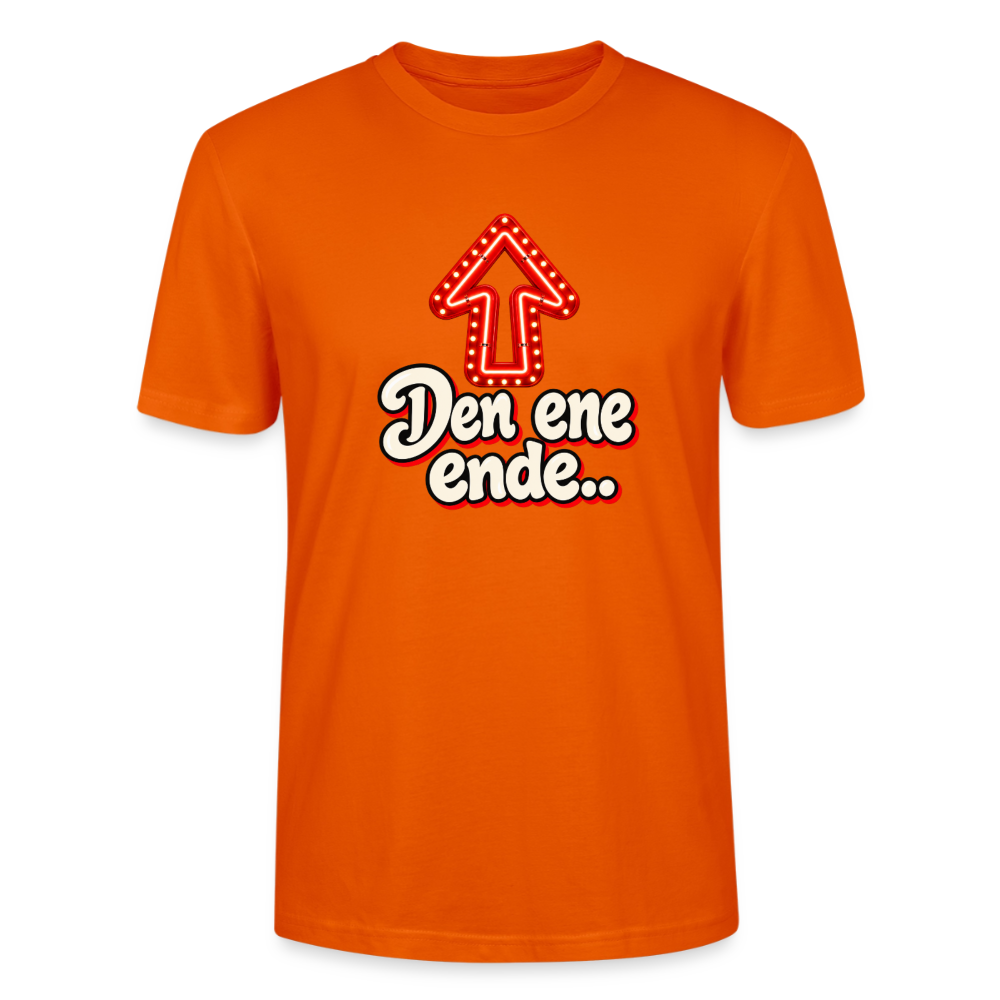 CityShirts - T-shirt - Enden - CS056 - mørk orange
