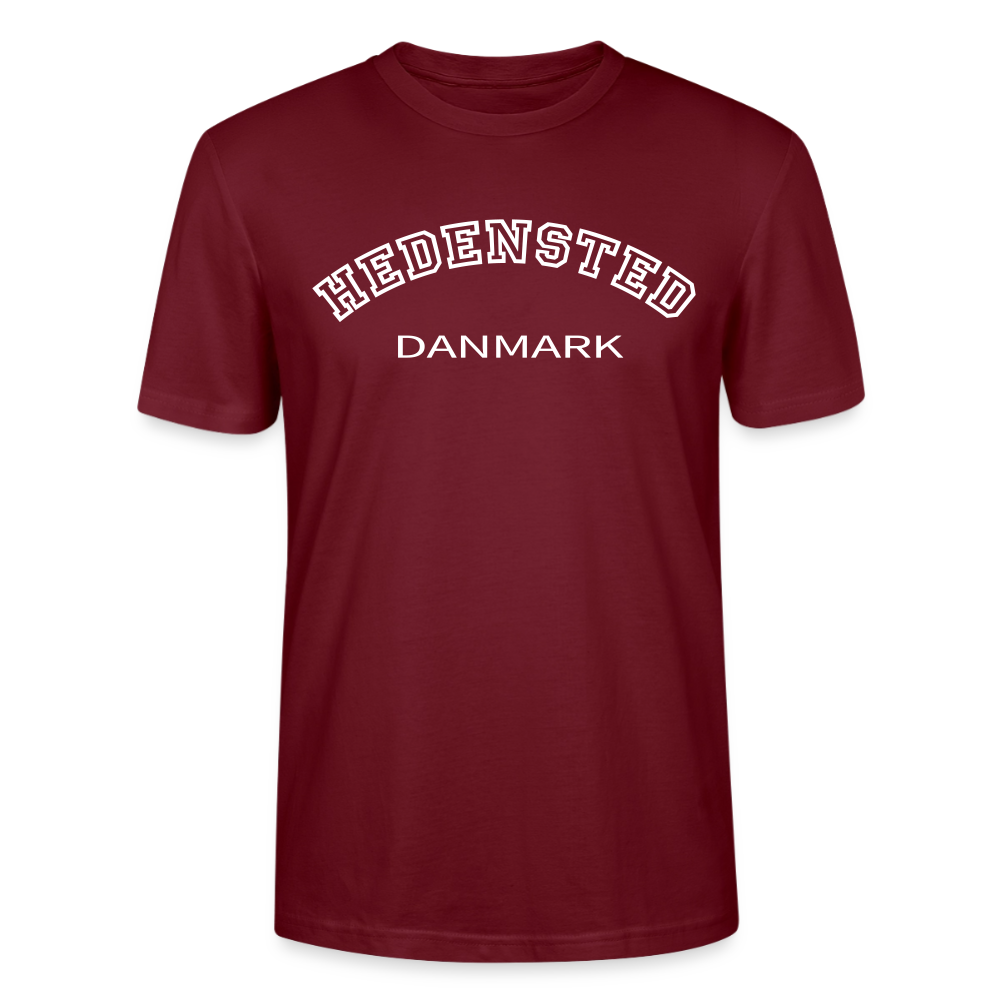 CityShirt - T-shirt - Hedensted - burgunder-rød