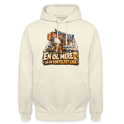 CityShirts - Hoodie - En øl mere, så er forteltet lige - CS039 - vaniljemilkshake