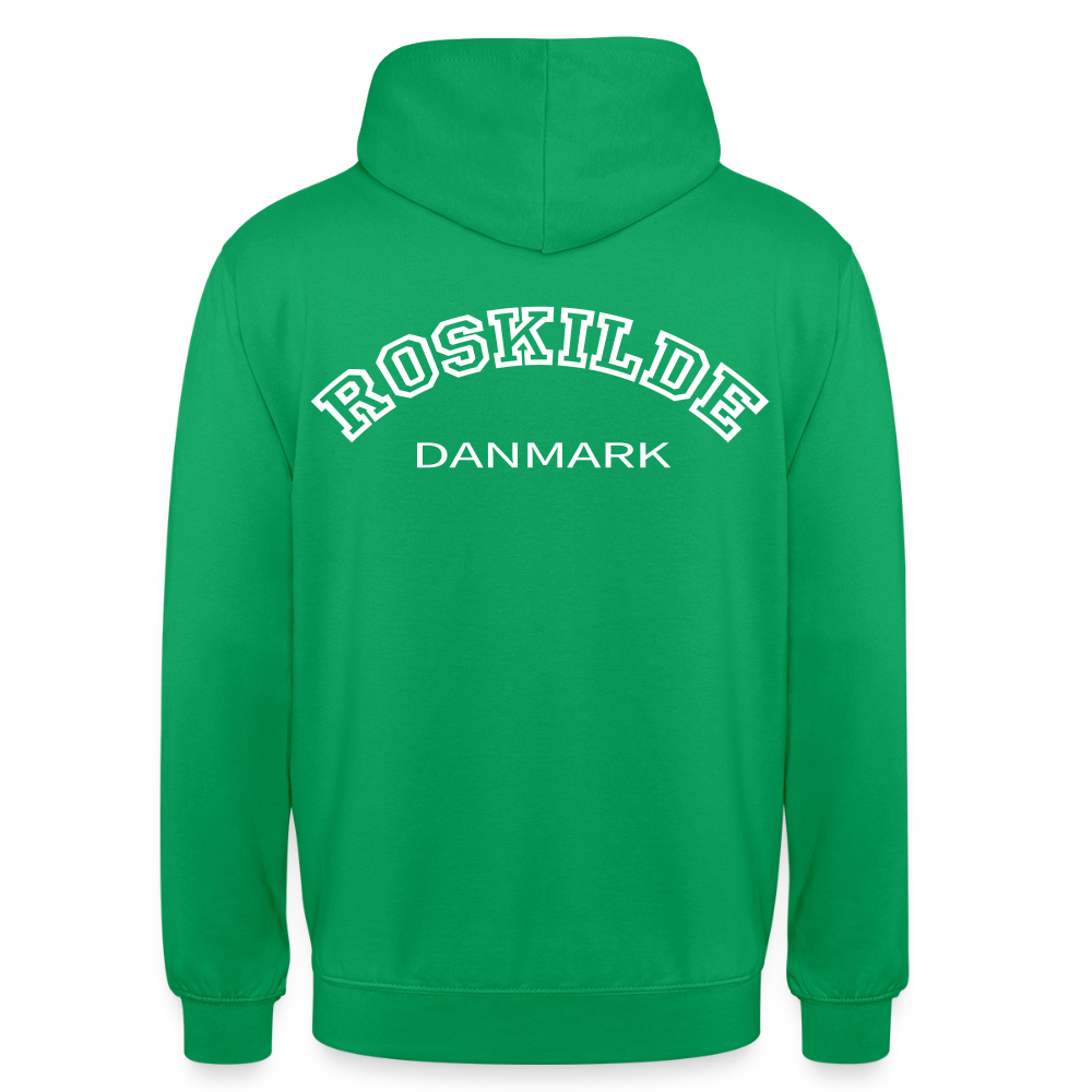 Hættetrøje unisex - Roskilde - kelly grøn