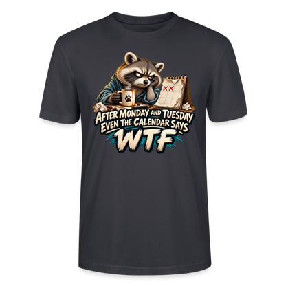 CityShirts - T-shirt - Even the calendar says WTF - CS014 - mørk gråblå