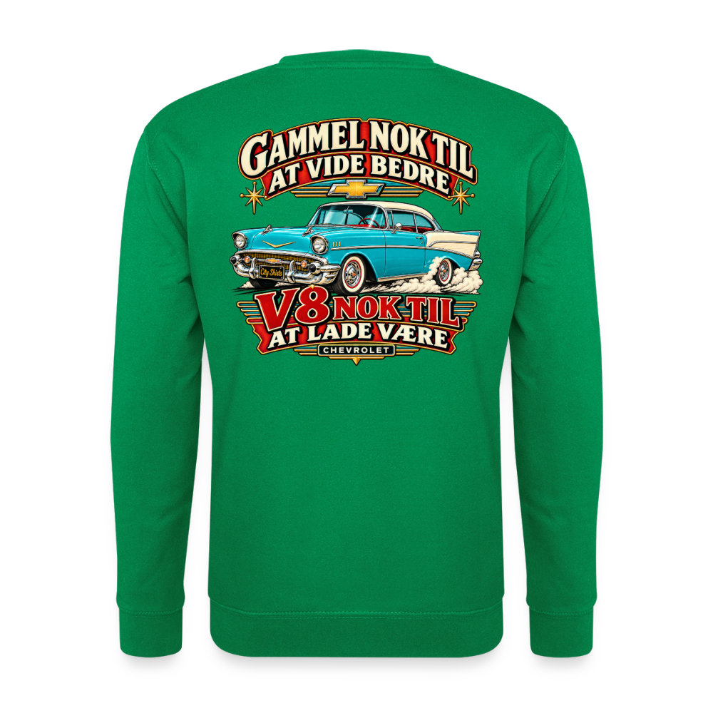 Carshirt 201 Chevrolet - kelly grøn