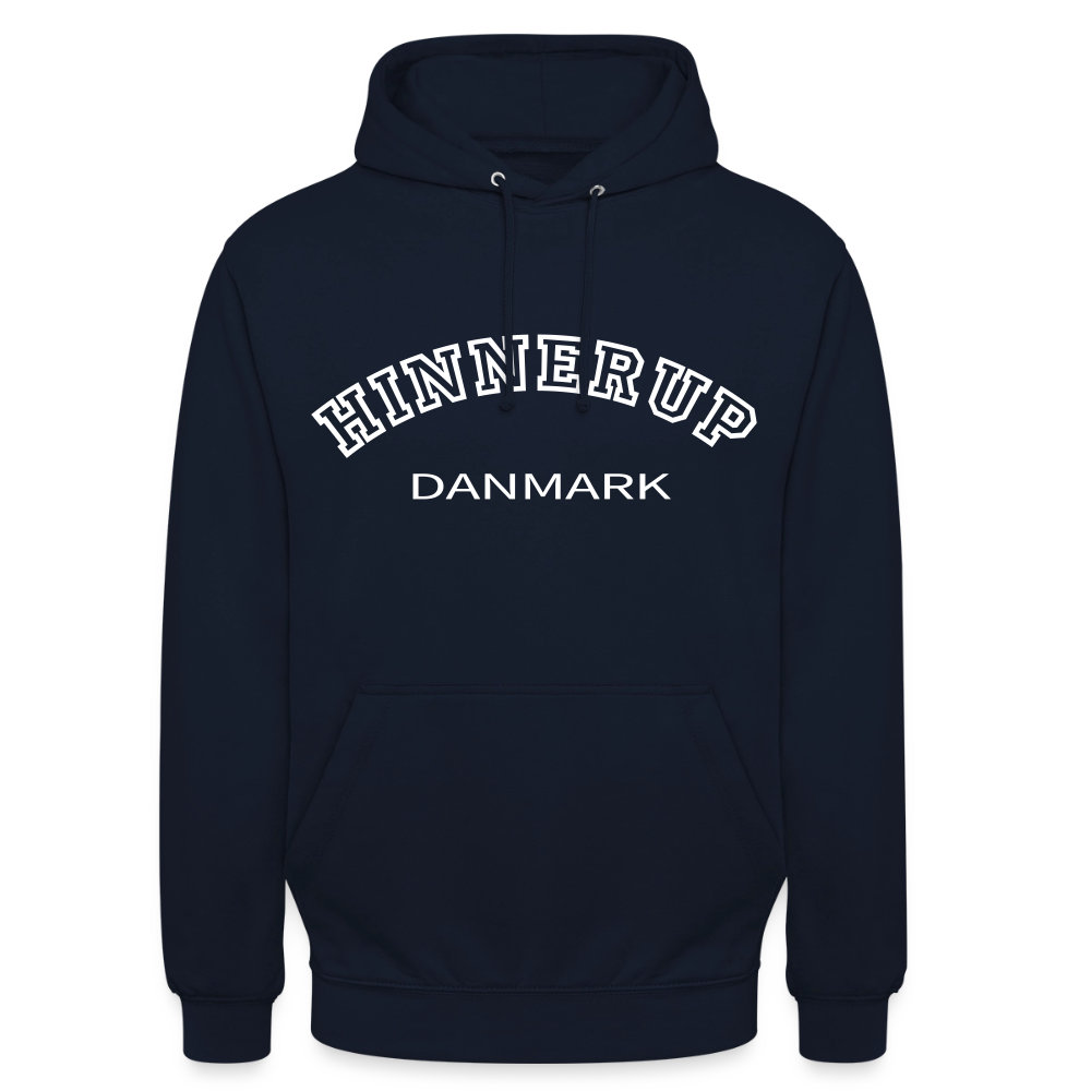 CityShirt - Hoodie - Hinnerup - marineblå