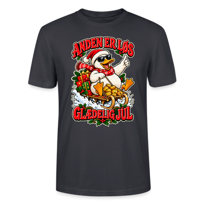 JuleShirt - mørk gråblå