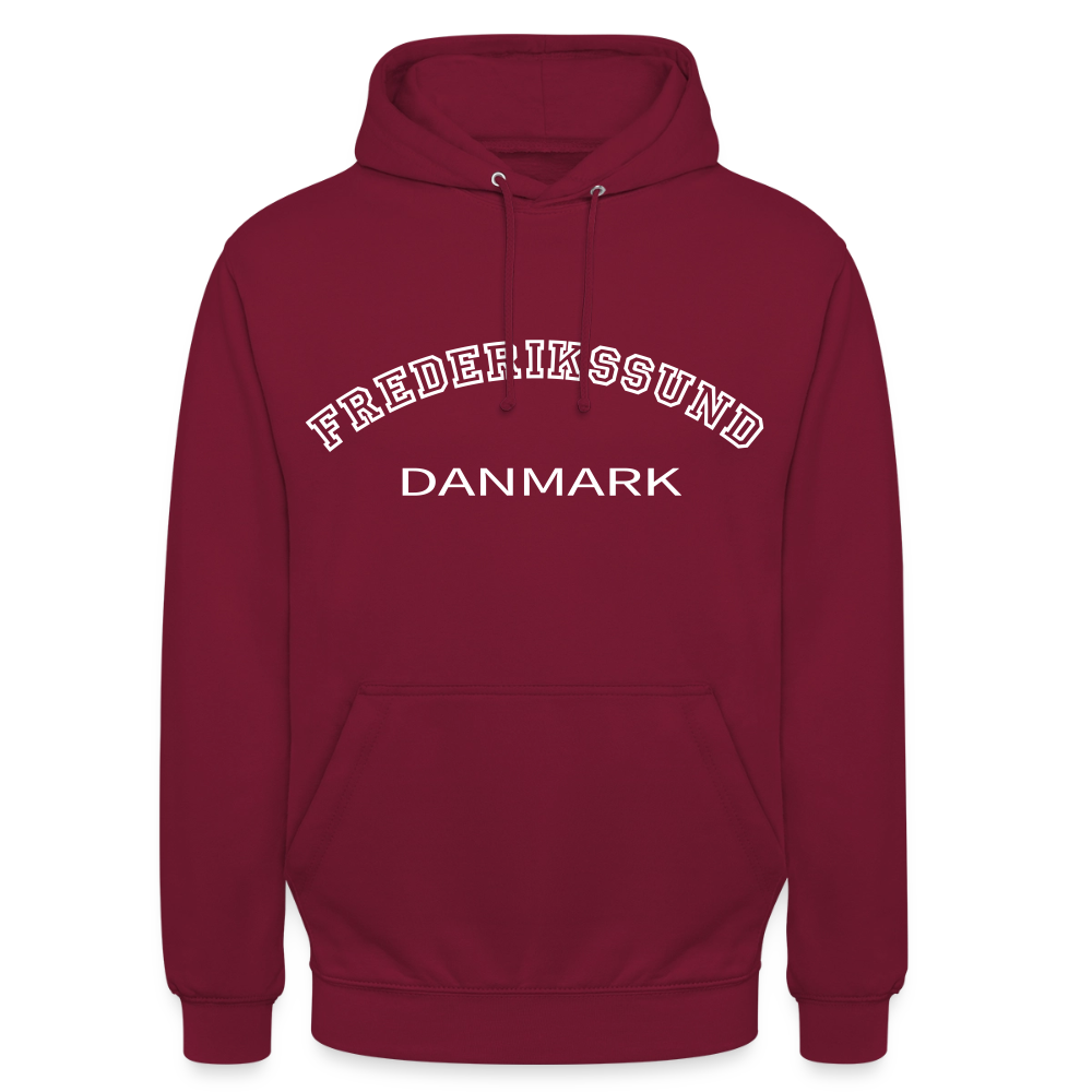 CityShirt - Hoodie - Frederikssund - bordeaux