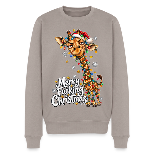 JuleShirt - Giraf - gråbrun