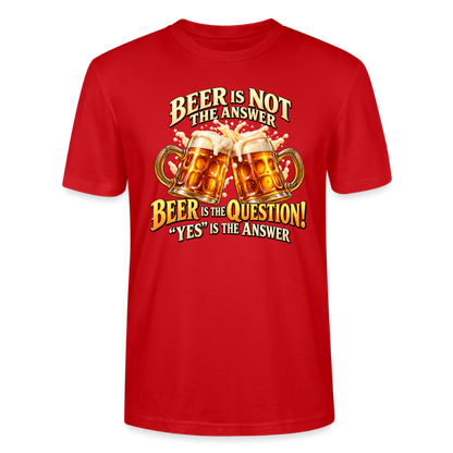 CityShirts - T-shirt - Beer - CS024 - rød