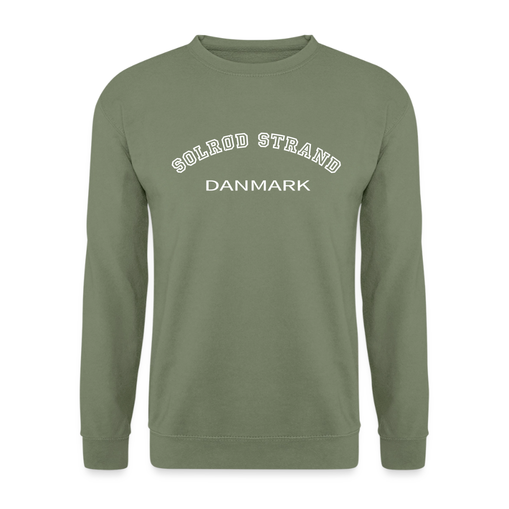 CityShirt - Sweatshirt - Solrød Strand - militærgrøn