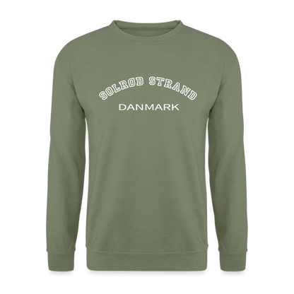 CityShirt - Sweatshirt - Solrød Strand - militærgrøn