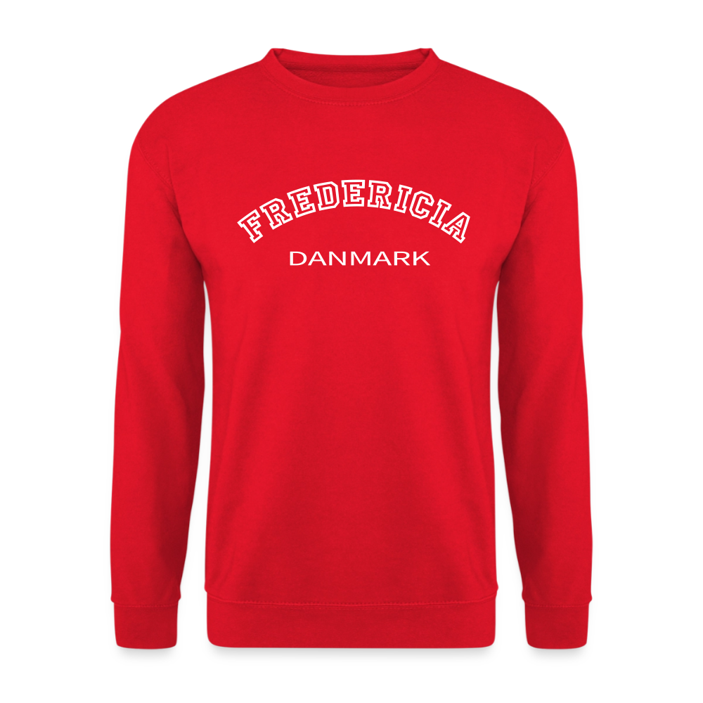 CityShirt - Sweatshirt - Fredericia - rød