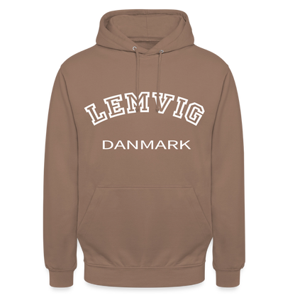CityShirt - Hoodie - Lemvig - mokka
