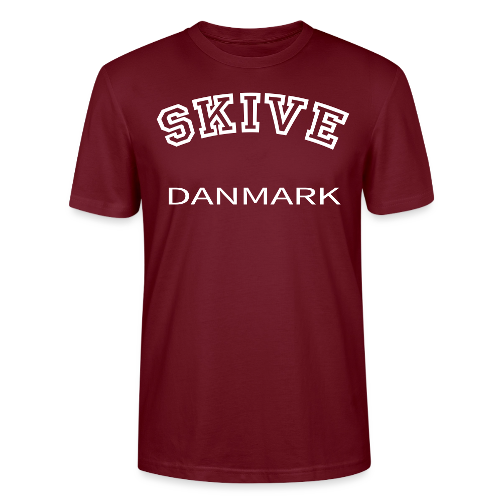 CityShirt - T-shirt - Skive - burgunder-rød