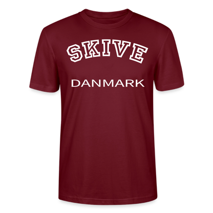 CityShirt - T-shirt - Skive - burgunder-rød