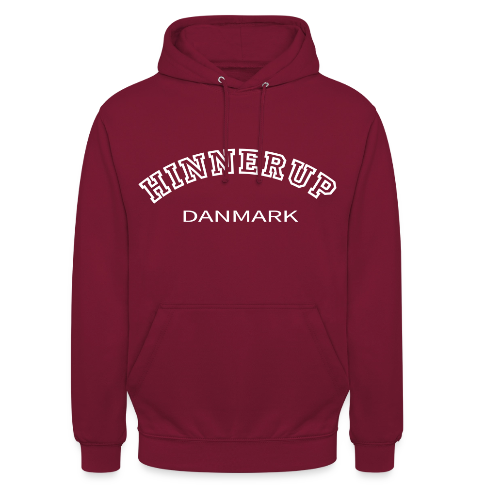 CityShirt - Hoodie - Hinnerup - bordeaux