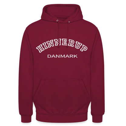 CityShirt - Hoodie - Hinnerup - bordeaux