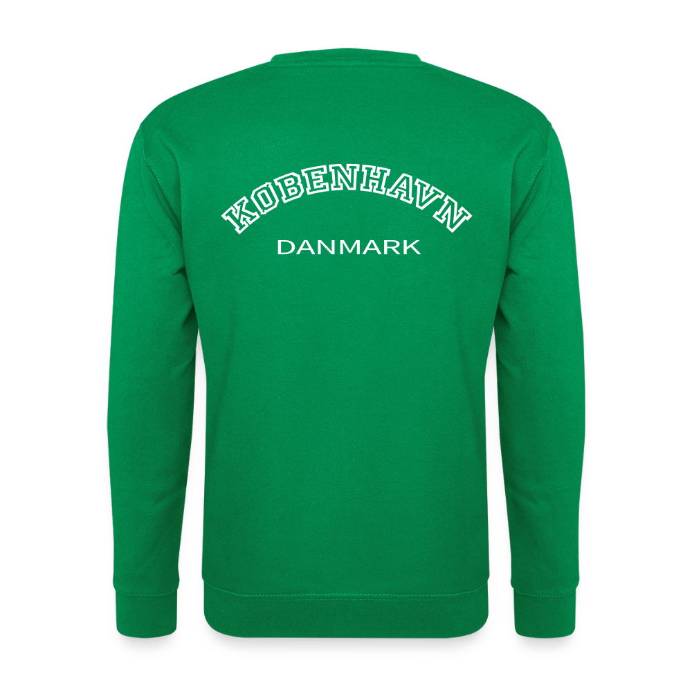 sweatshirt unisex - København - kelly grøn
