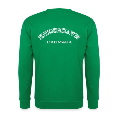 sweatshirt unisex - København - kelly grøn