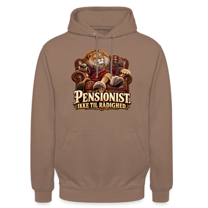 CityShirts - Hoodie - Pensionist. Ikke til rådighed. - CS030 - mokka