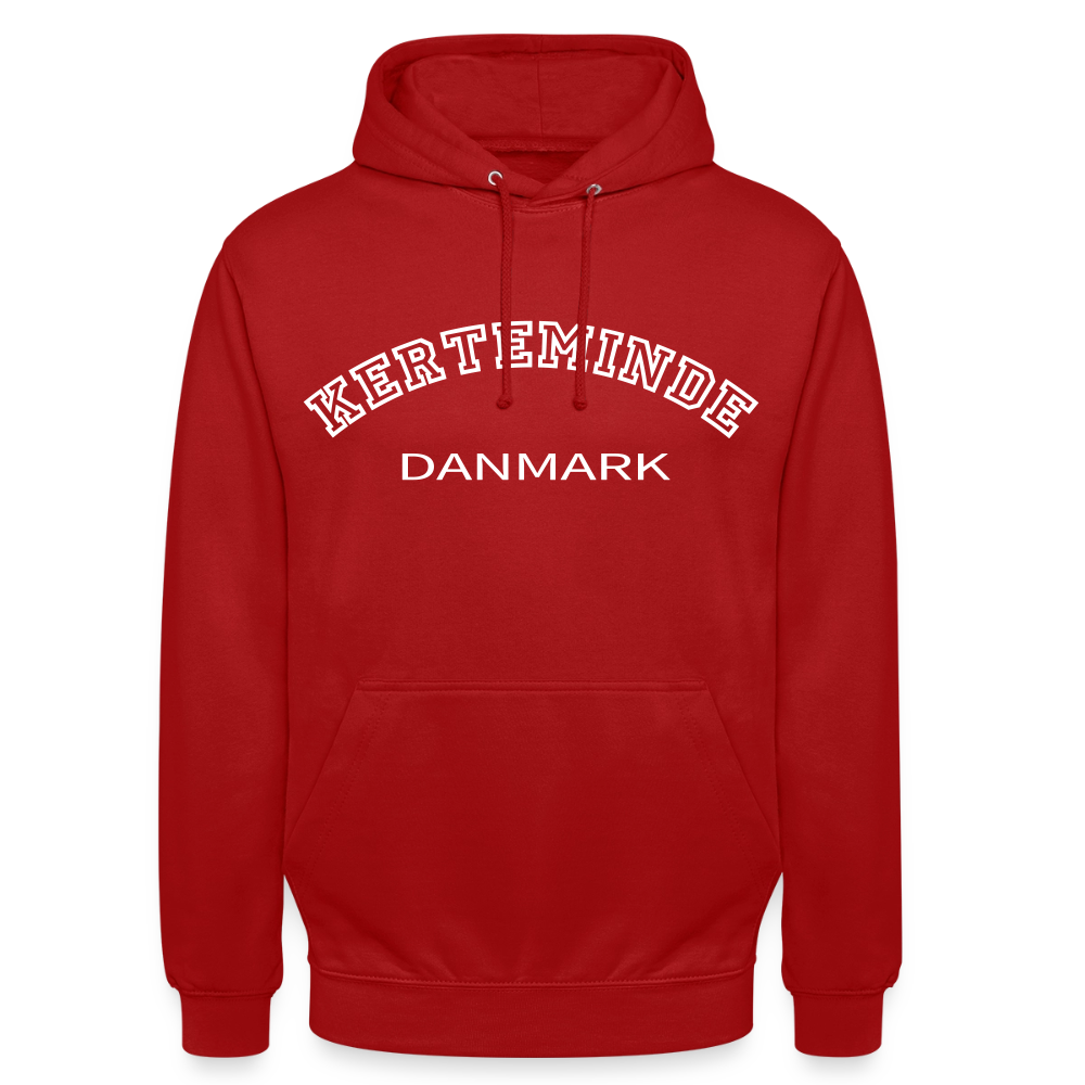 CityShirt - Hoodie - Kerteminde - rød