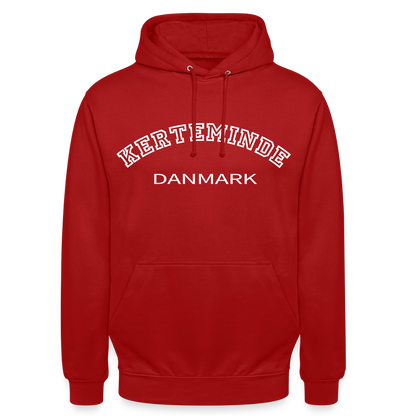 CityShirt - Hoodie - Kerteminde - rød