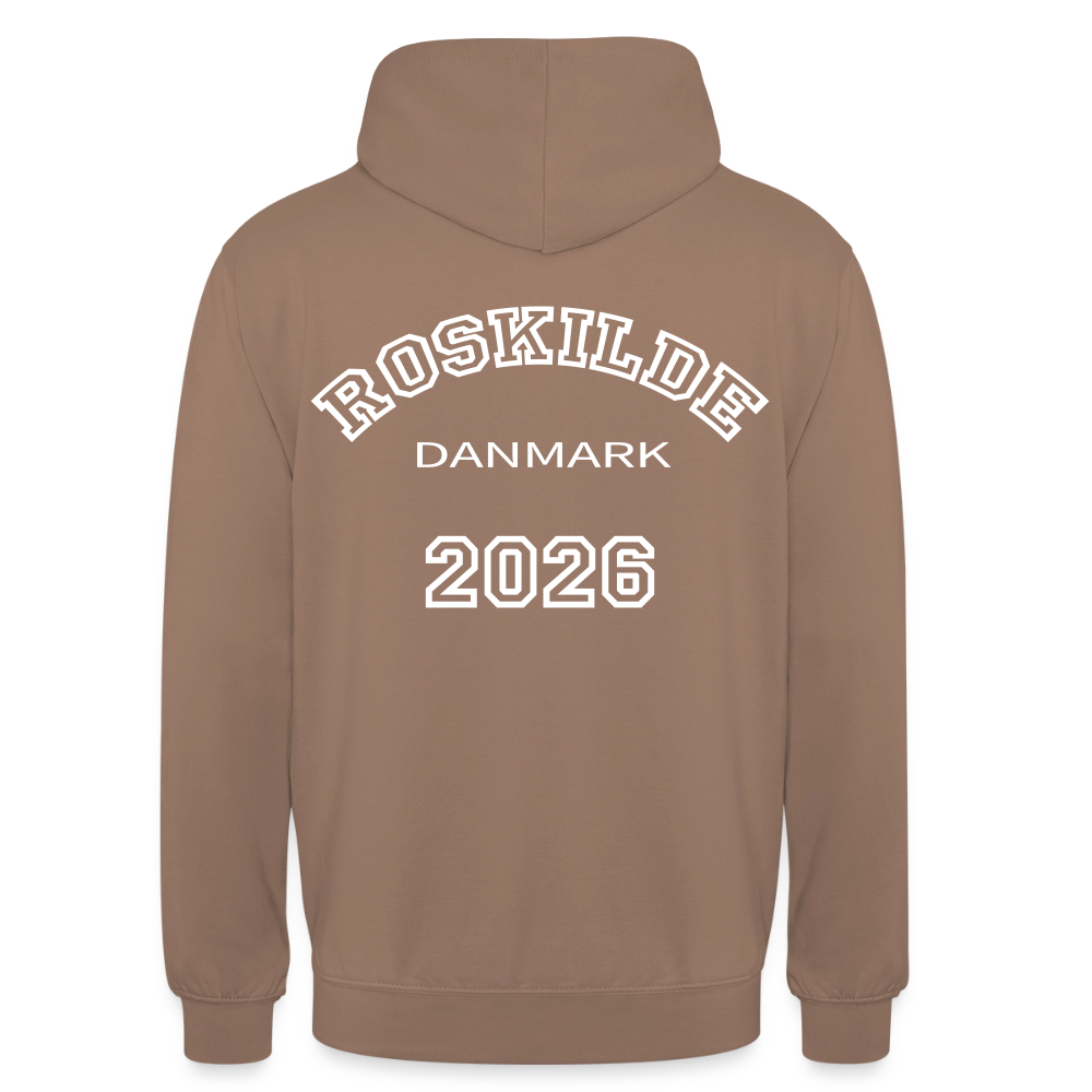 Hættetrøje unisex - Roskilde 2026 - mokka