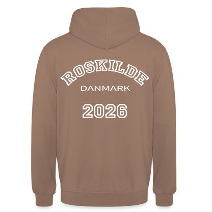 Hættetrøje unisex - Roskilde 2026 - mokka