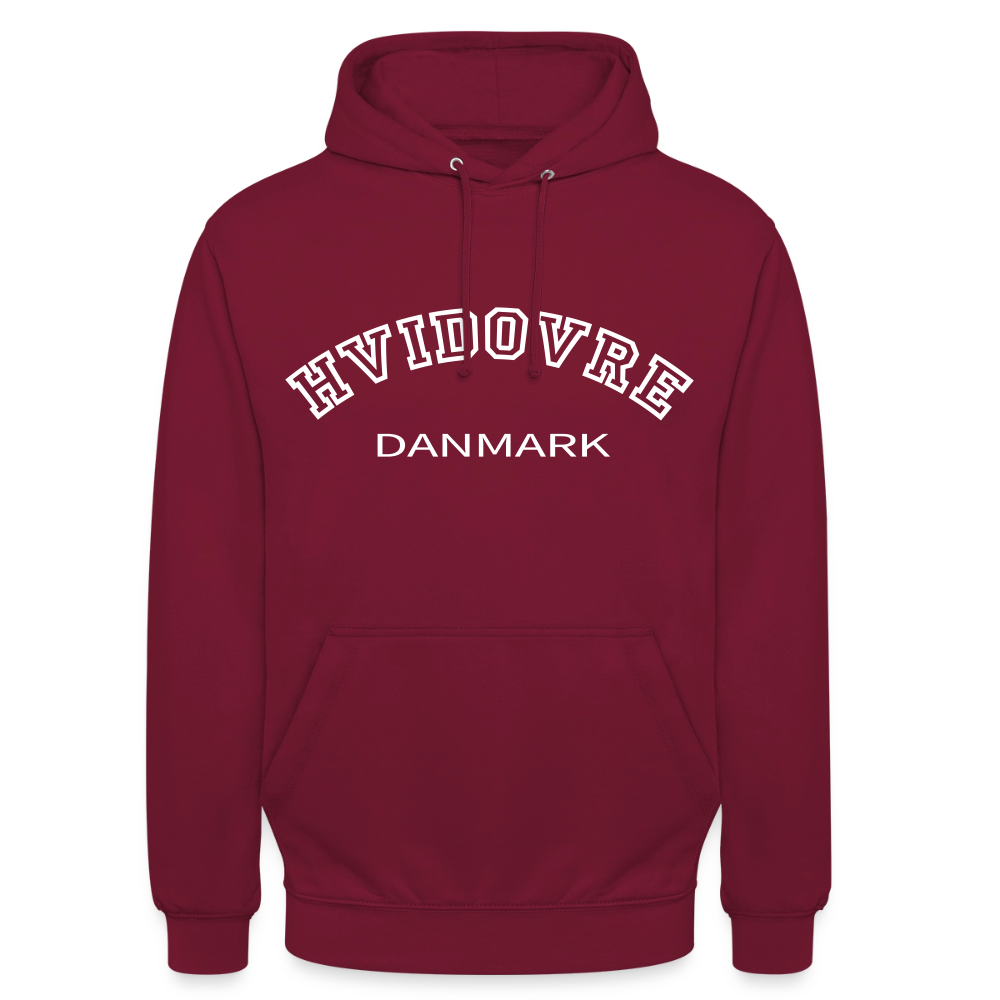 CityShirt - Hoodie - Hvidovre - bordeaux