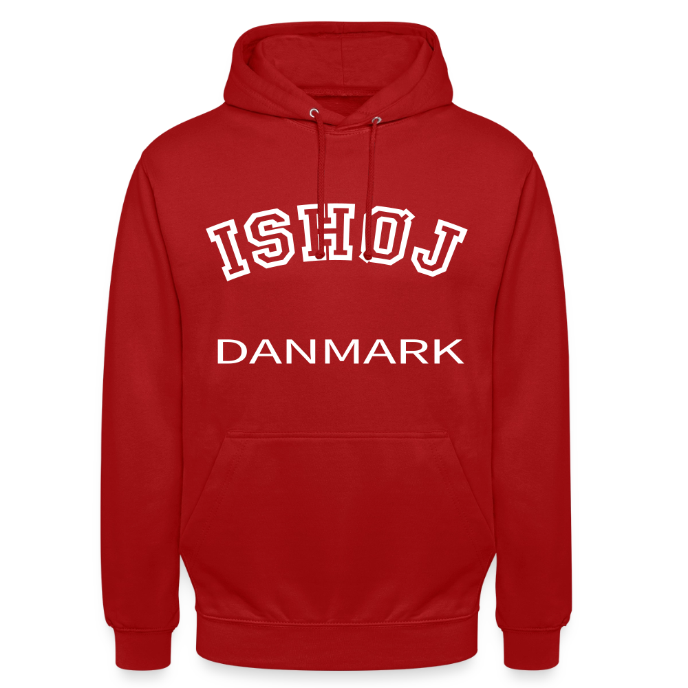CityShirt - Hoodie - Ishøj - rød