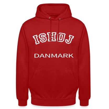 CityShirt - Hoodie - Ishøj - rød