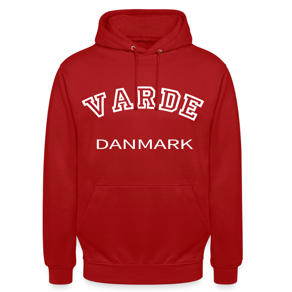 CityShirt - Hoodie - Varde - rød