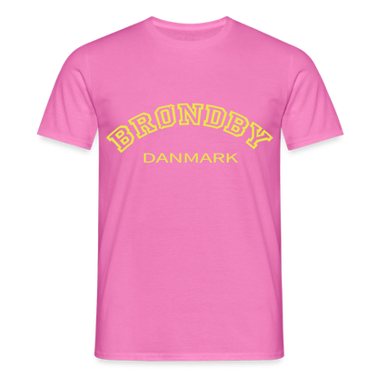 Herre-T-shirt - Brøndby - pink