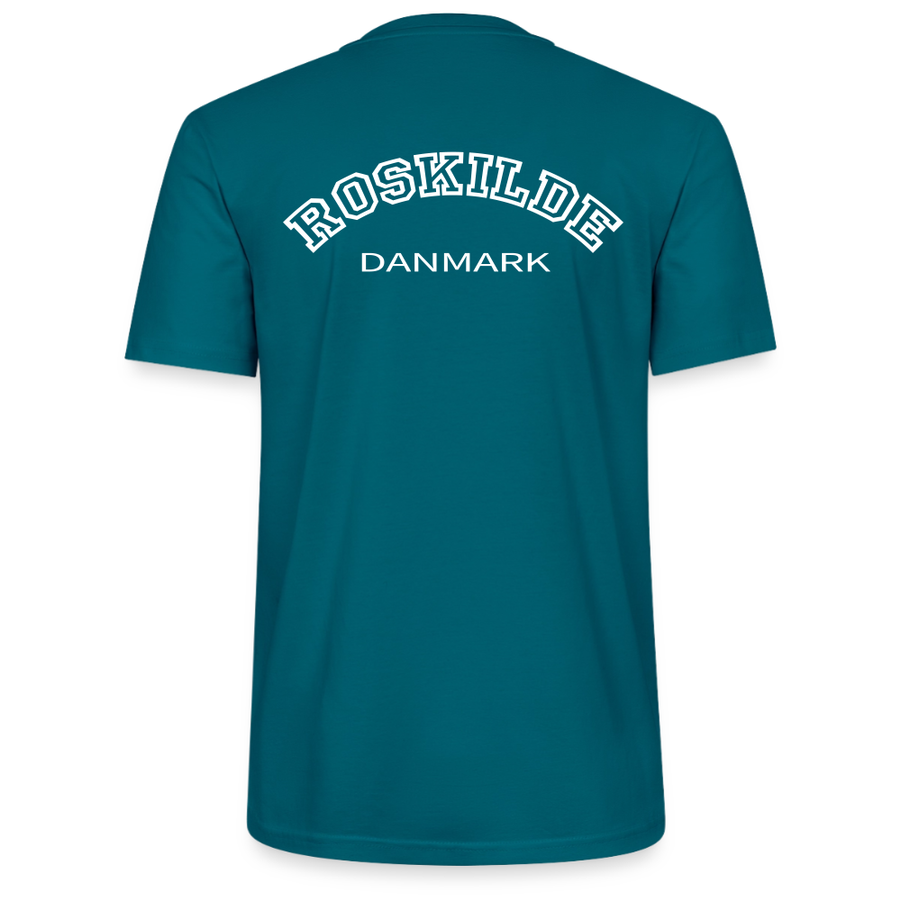 T-shirt unisex - Roskilde - havblå