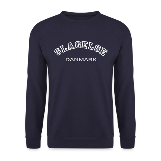 CityShirt - Sweatshirt - Slagelse - marineblå