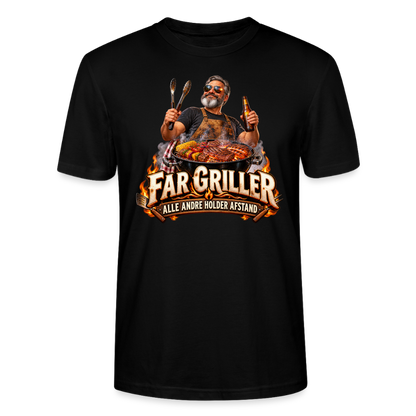 CityShirts - T-shirt - Far griller – Alle andre holder afstand - CS055 - sort