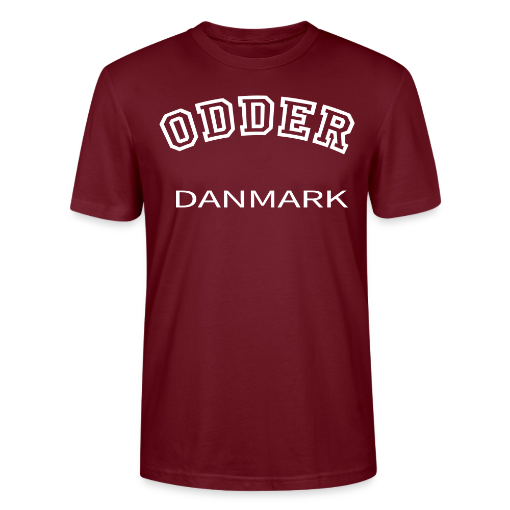 CityShirt - T-shirt - Odder - burgunder-rød