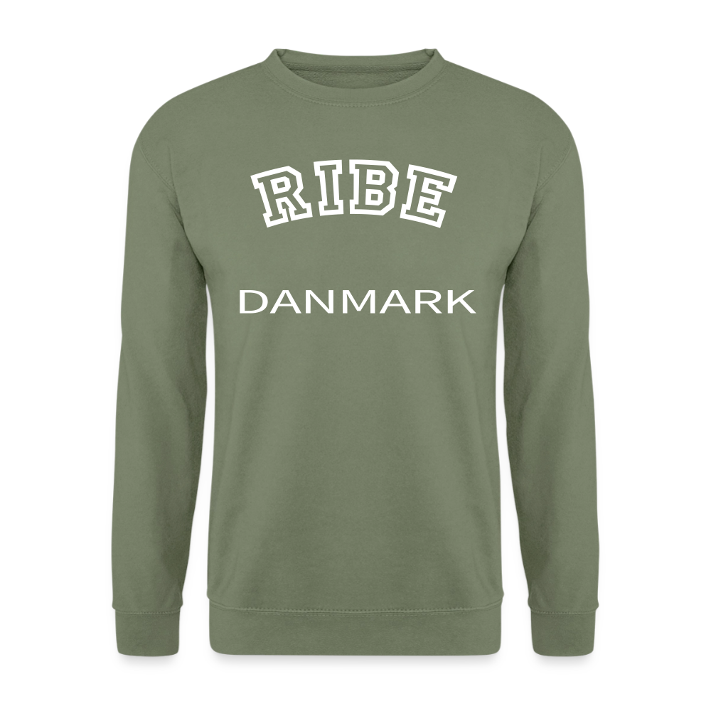CityShirt - Sweatshirt - Ribe - militærgrøn