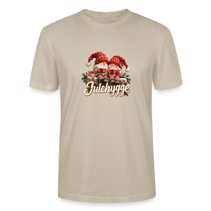 CityShirts - T-shirt - Julehygge – nisser og varm kakao - CS062 - beige