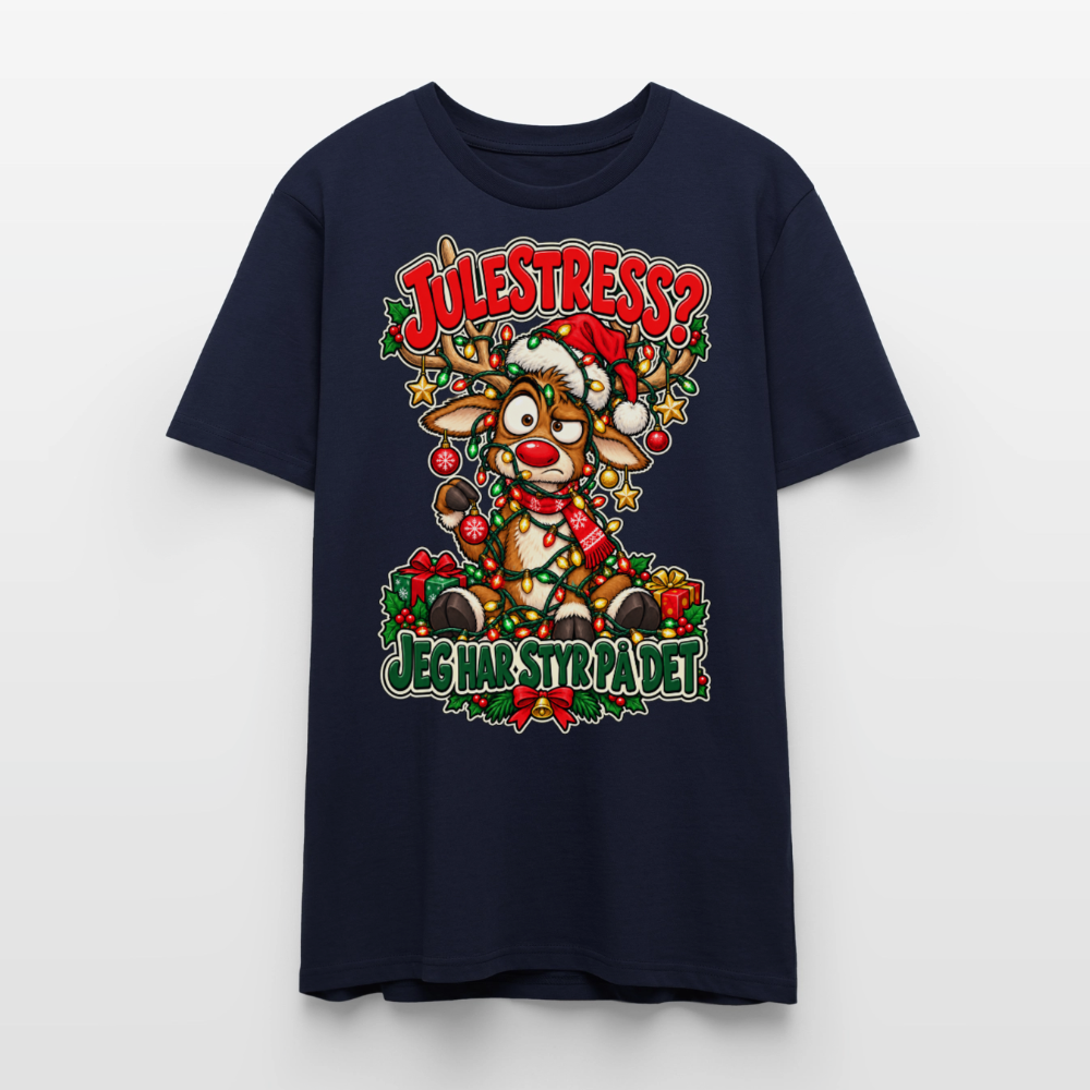 JuleShirt - marineblå