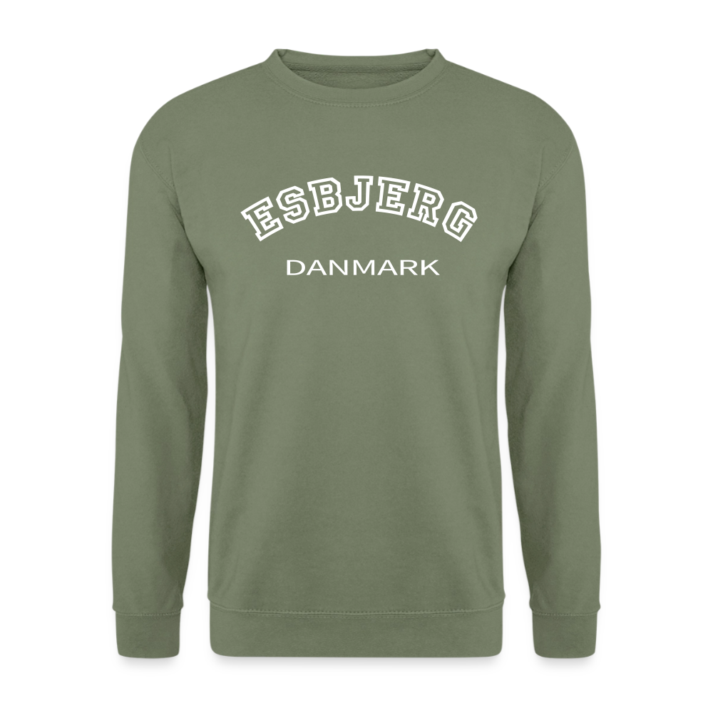 CityShirt - Sweatshirt - Esbjerg - militærgrøn