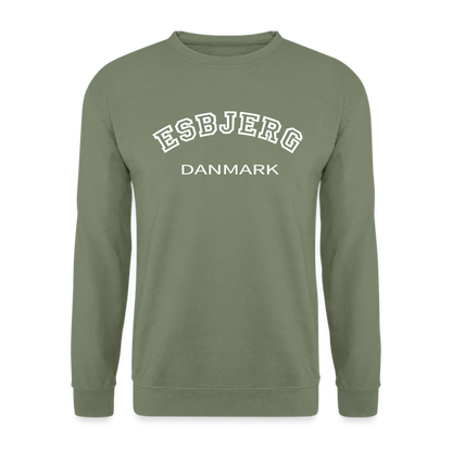 CityShirt - Sweatshirt - Esbjerg - militærgrøn