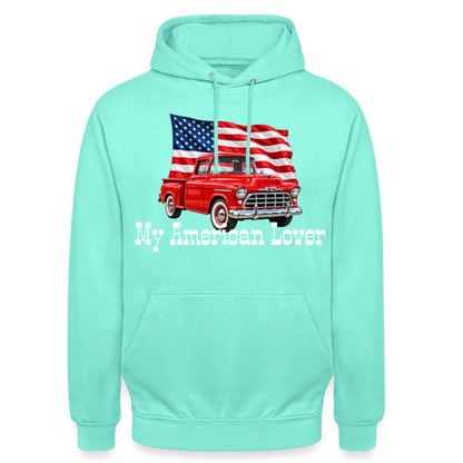 CityShirts - Hoodie - US Car - mint