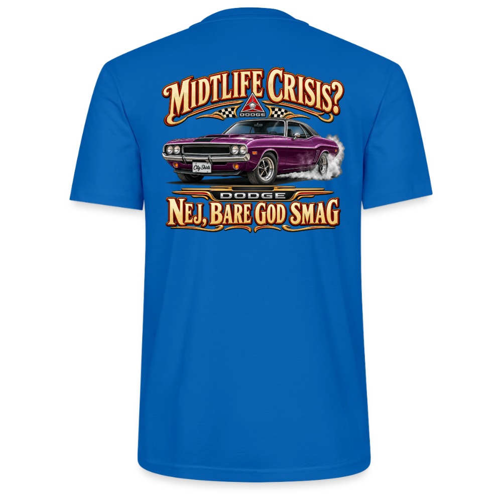 Carshirt T202 Dodge - påfugleblå