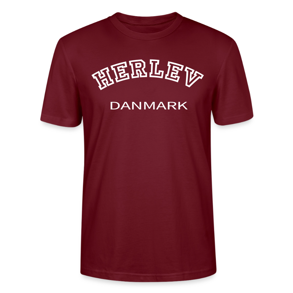 CityShirt - T-shirt - Herlev - burgunder-rød