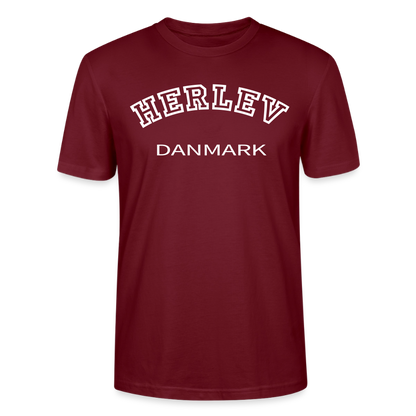 CityShirt - T-shirt - Herlev - burgunder-rød
