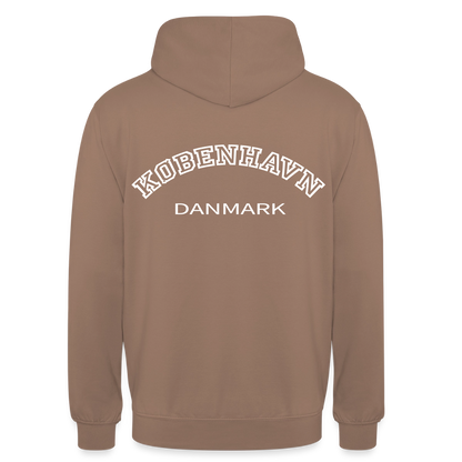 Hættetrøje unisex - København - mokka