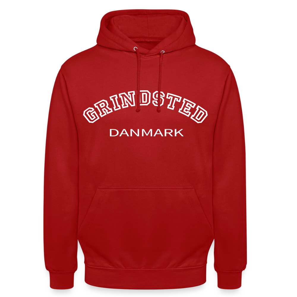 CityShirt - Hoodie - Grindsted - rød