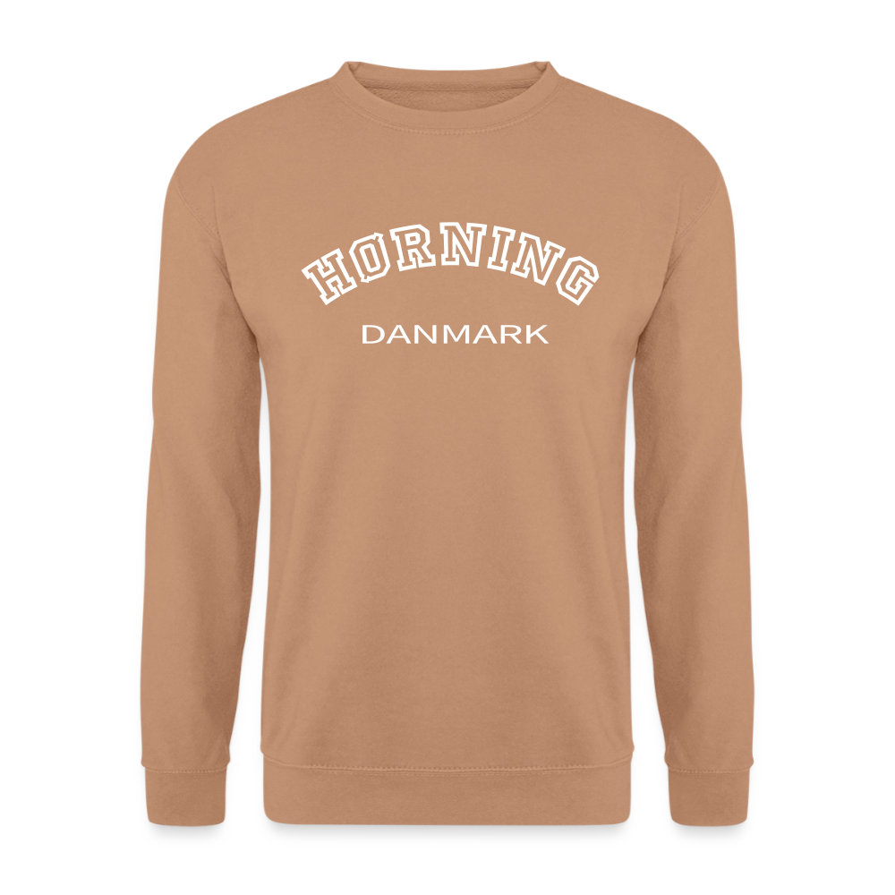 CityShirt - Sweatshirt - Hørning - mokka